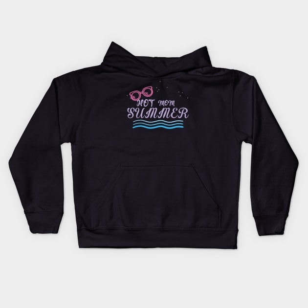 hot sexy mom summer Kids Hoodie by tedd